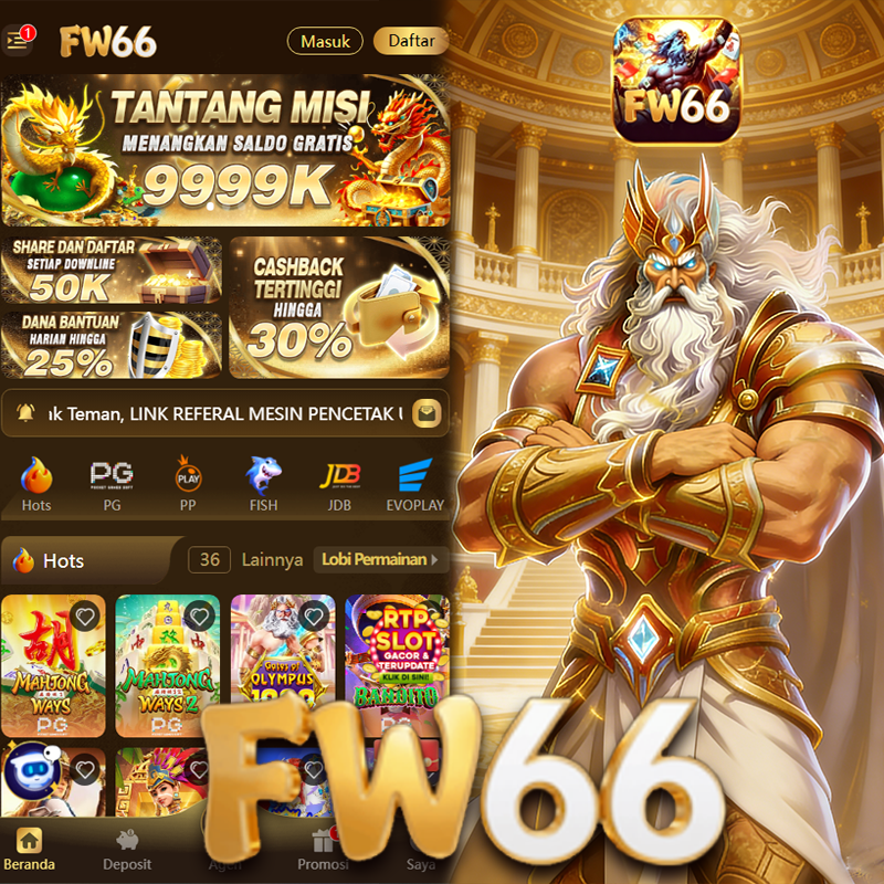 FW66 - Jelajahi Ragam Slot Online dengan Tema Menarik