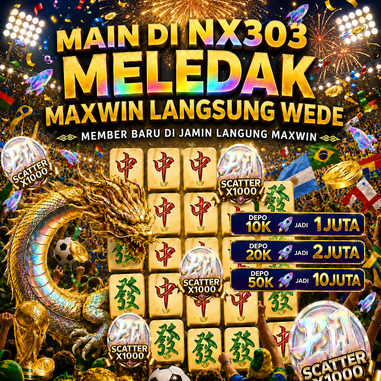 NX303 - Dowdload & Install Aplikasi Slot Asli Minimal Bet 400 Perak