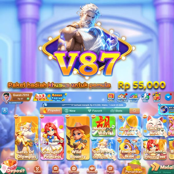 V87 - Situs Slot Online Resmi dengan Akses Daftar dan Login